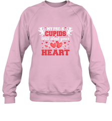 Teacher Valentine's Day Pre K Cupids Art Graphics Heart Love Crewneck Sweatshirt Crewneck Sweatshirt - trendytshirts1