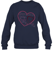 Describe your lover in two words symply...amazing valentine T shirt Crewneck Sweatshirt Crewneck Sweatshirt - trendytshirts1