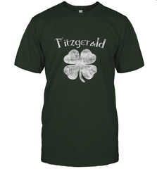 Vintage Fitzgerald Irish Shamrock St Patty's Day Men's T-Shirt Men's T-Shirt - trendytshirts1
