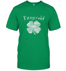 Vintage Fitzgerald Irish Shamrock St Patty's Day Men's T-Shirt Men's T-Shirt - trendytshirts1