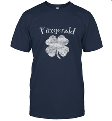 Vintage Fitzgerald Irish Shamrock St Patty's Day Men's T-Shirt Men's T-Shirt - trendytshirts1