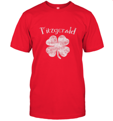 Vintage Fitzgerald Irish Shamrock St Patty's Day Men's T-Shirt Men's T-Shirt - trendytshirts1