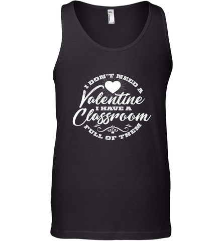 Valentine's Day Teacher School classroom Art Heart Lover Men's Tank Top Men's Tank Top / Black / XS Men's Tank Top - trendytshirts1