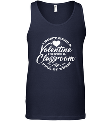 Valentine's Day Teacher School classroom Art Heart Lover Men's Tank Top Men's Tank Top - trendytshirts1