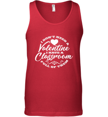 Valentine's Day Teacher School classroom Art Heart Lover Men's Tank Top Men's Tank Top - trendytshirts1