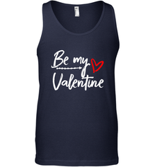 Be My Valentine Cute Love Heart Valentines Day Quote Gift Men's Tank Top Men's Tank Top - trendytshirts1
