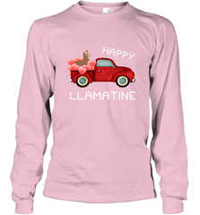 Happy Llamatine funny Valentine Day Llama costume Long Sleeve T-Shirt Long Sleeve T-Shirt - trendytshirts1