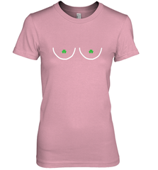 Boob St Patricks Day Nips Feminist Funny Fitted Women's Premium T-Shirt Women's Premium T-Shirt - trendytshirts1