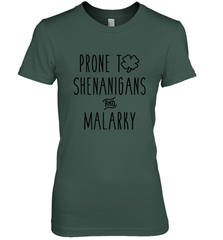 St. Patrick's Day Prone To Shenanigans Women's Premium T-Shirt Women's Premium T-Shirt - trendytshirts1