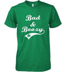 Bad and Boozy Saint Patricks Day Drinking Men's Premium T-Shirt Men's Premium T-Shirt - trendytshirts1
