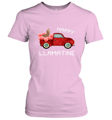 Happy Llamatine funny Valentine Day Llama costume Women's T-Shirt Women's T-Shirt - trendytshirts1
