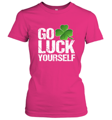 Go Luck Yourself TShirt St. Patrick's Day Women's T-Shirt Women's T-Shirt - trendytshirts1