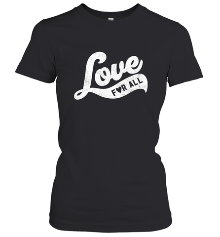 Cute Love Valentines Day Retro Vintage Top Women's T-Shirt Women's T-Shirt / Black / S Women's T-Shirt - trendytshirts1