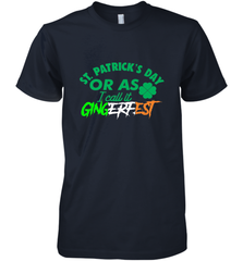 Ginger Redhead Irish Drinking St Patricks Day Men's Premium T-Shirt Men's Premium T-Shirt - trendytshirts1