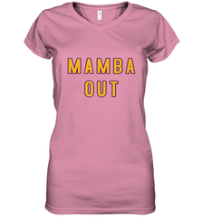 Mamba Out Limited Edition Farewell Tribute Women's V-Neck T-Shirt Women's V-Neck T-Shirt - trendytshirts1