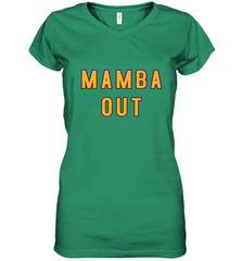 Mamba Out Limited Edition Farewell Tribute Women's V-Neck T-Shirt Women's V-Neck T-Shirt - trendytshirts1