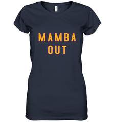 Mamba Out Limited Edition Farewell Tribute Women's V-Neck T-Shirt Women's V-Neck T-Shirt - trendytshirts1