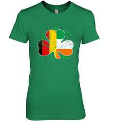 Irish German Flag Shamrock St Patricks Shirts Women's Premium T-Shirt