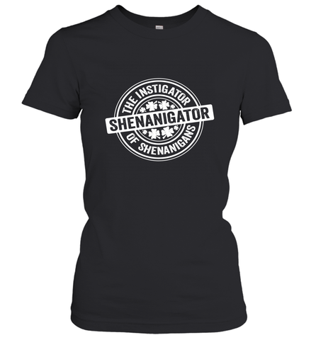 Shenanigator St Patrick's Day Shenanigans Instigator Women's T-Shirt Women's T-Shirt / Black / S Women's T-Shirt - trendytshirts1
