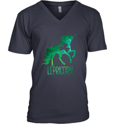 Lepricorn Leprechaun Unicorn shirt St Patricks Day Men's V-Neck