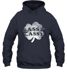 Sassy Lassy T Shirt Funny St. Patrick's Day Clover Hooded Sweatshirt Hooded Sweatshirt - trendytshirts1