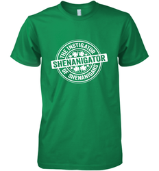 Shenanigator St Patrick's Day Shenanigans Instigator Men's Premium T-Shirt