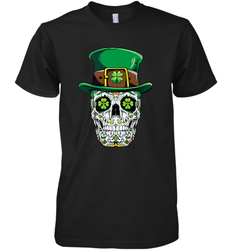 Sugar Skull Leprechaun T Shirt St Patricks Day Women Men Men's Premium T-Shirt