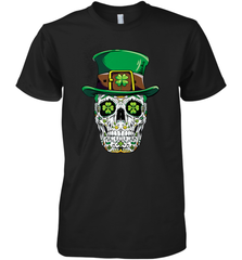 Sugar Skull Leprechaun T Shirt St Patricks Day Women Men Men's Premium T-Shirt Men's Premium T-Shirt - trendytshirts1