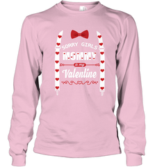 Funny Valentine's Day Bow Tie Present For Your Boys, Son Long Sleeve T-Shirt Long Sleeve T-Shirt - trendytshirts1