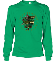 The Green Mamba, Cannabist, Weed Grower Pot Smoker Long Sleeve T-Shirt Long Sleeve T-Shirt - trendytshirts1