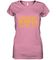 Black Mamba Legendary Mamba Out Farewell Tribute Women's V-Neck T-Shirt Women's V-Neck T-Shirt - trendytshirts1