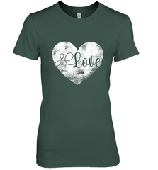 Love Valentines Day Heart Vintage Gift For Men Women Women's Premium T-Shirt Women's Premium T-Shirt - trendytshirts1