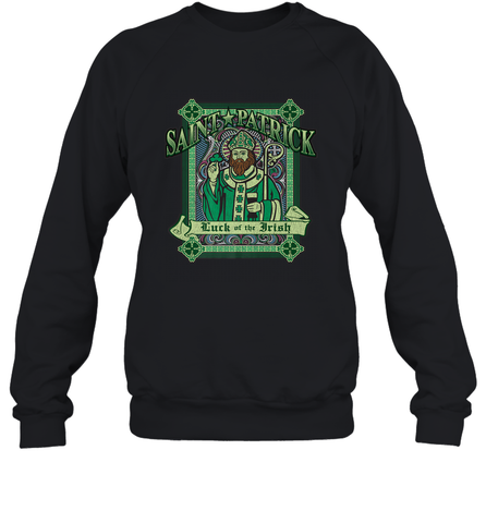 DeNile'Styles St. Patrick Crewneck Sweatshirt Crewneck Sweatshirt / Black / S Crewneck Sweatshirt - trendytshirts1