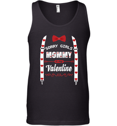 Funny Valentine's Day Bow Tie Present For Your Boys, Son Men's Tank Top
