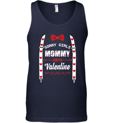 Funny Valentine's Day Bow Tie Present For Your Boys, Son Men's Tank Top