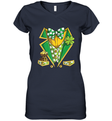 Leprechaun Costume Boys Kids St Patricks Women's V-Neck T-Shirt Women's V-Neck T-Shirt - trendytshirts1