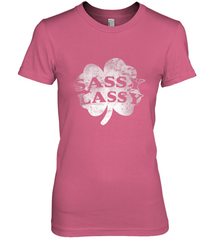 Sassy Lassy T Shirt Funny St. Patrick's Day Clover Women's Premium T-Shirt Women's Premium T-Shirt - trendytshirts1