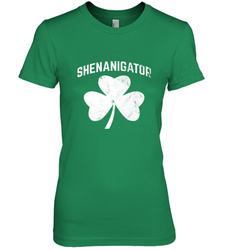 Shenanigator Funny St Patrick's Shamrock Women's Premium T-Shirt