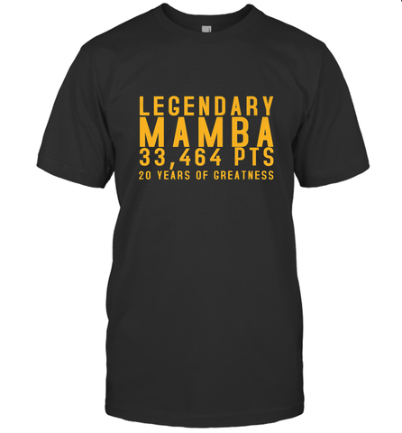 Black Mamba Legendary Mamba Out Farewell Tribute Men's T-Shirt Men's T-Shirt / Black / S Men's T-Shirt - trendytshirts1