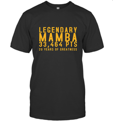 Black Mamba Legendary Mamba Out Farewell Tribute Men's T-Shirt Men's T-Shirt - trendytshirts1