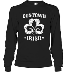 St. Louis Dogtown St. Patrick's Day Dogtown Irish STL Long Sleeve T-Shirt