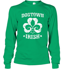St. Louis Dogtown St. Patrick's Day Dogtown Irish STL Long Sleeve T-Shirt Long Sleeve T-Shirt - trendytshirts1