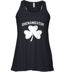 Shenanigator Funny St Patrick's Shamrock Women's Racerback Tank Women's Racerback Tank - trendytshirts1
