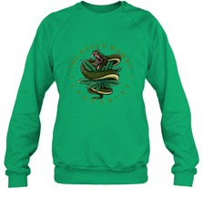 The Green Mamba, Cannabist, Weed Grower Pot Smoker Crewneck Sweatshirt Crewneck Sweatshirt - trendytshirts1