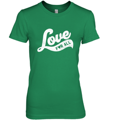 Cute Love Valentines Day Retro Vintage Top Women's Premium T-Shirt