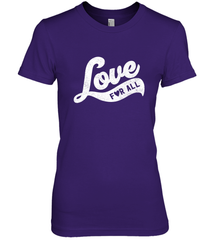 Cute Love Valentines Day Retro Vintage Top Women's Premium T-Shirt Women's Premium T-Shirt - trendytshirts1