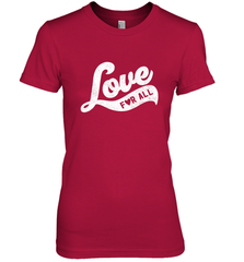 Cute Love Valentines Day Retro Vintage Top Women's Premium T-Shirt Women's Premium T-Shirt - trendytshirts1