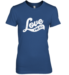 Cute Love Valentines Day Retro Vintage Top Women's Premium T-Shirt Women's Premium T-Shirt - trendytshirts1