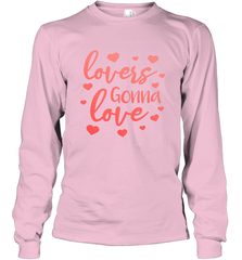 Lovers Gonna Love Quote Valentine's Day Romantic Fun Gift Long Sleeve T-Shirt Long Sleeve T-Shirt - trendytshirts1