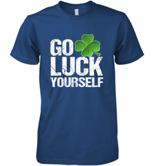 Go Luck Yourself TShirt St. Patrick's Day Men's Premium T-Shirt Men's Premium T-Shirt - trendytshirts1